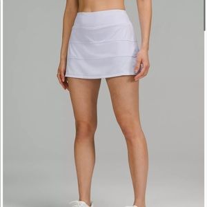 LULULEMON white tennis skirt
